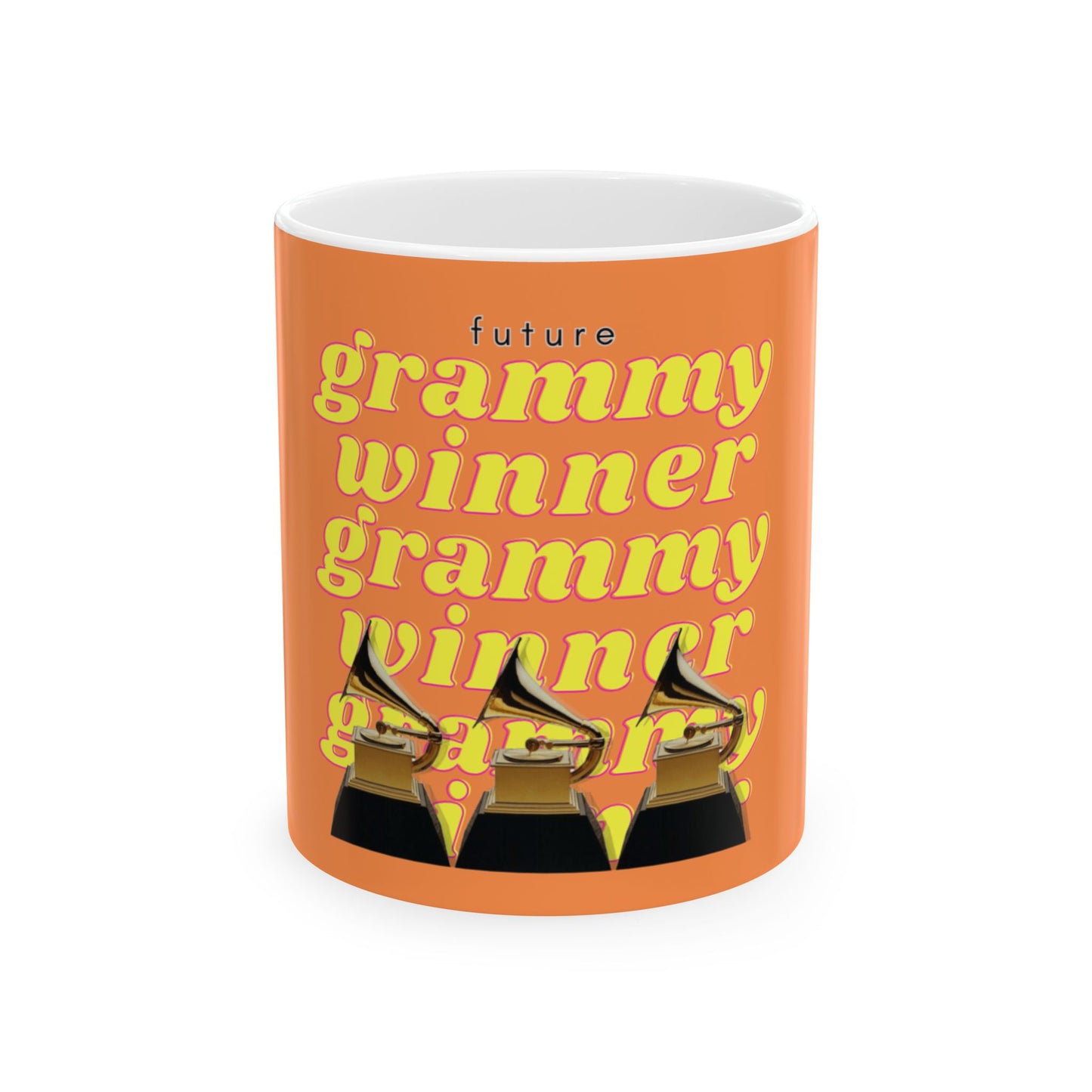 Grammy Winner Mug — 'Future Grammy Winner' Ceramic Coffee Cup (11oz/15oz)